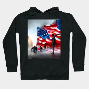 American Flag Hoodie